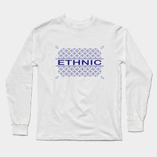 batiq pattern Long Sleeve T-Shirt